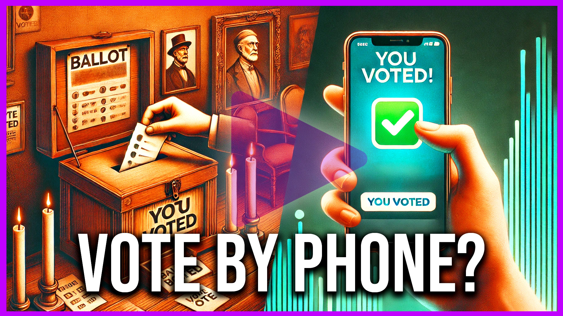 Should we be able to vote by phone?